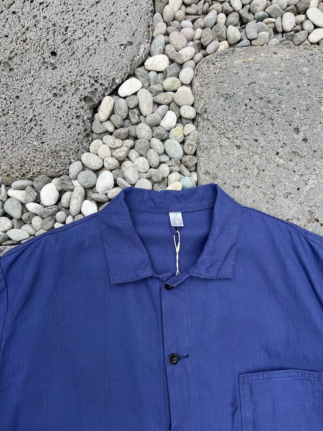 (BIGSIZE)(DEADSTOCK) HBT 헤링본트윌코튼 프렌치워크자켓 상품이미지6