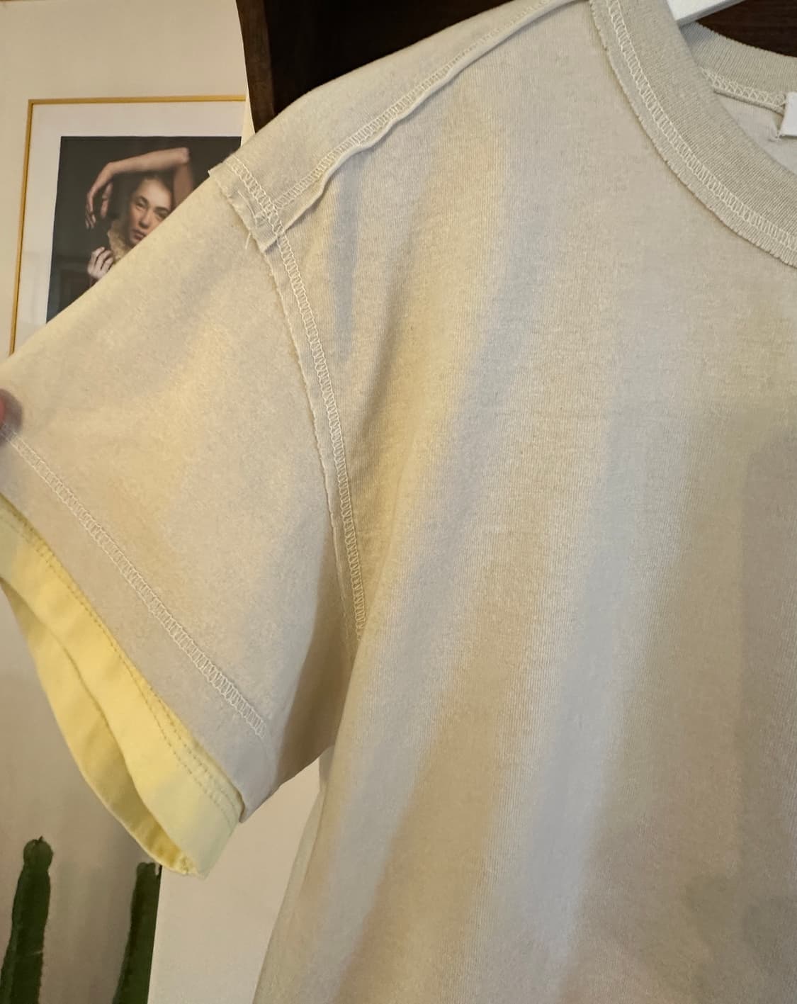 25SS 퍼버즈 PERVERZE 레이어드 반팔 티셔츠 (F) 상품이미지10