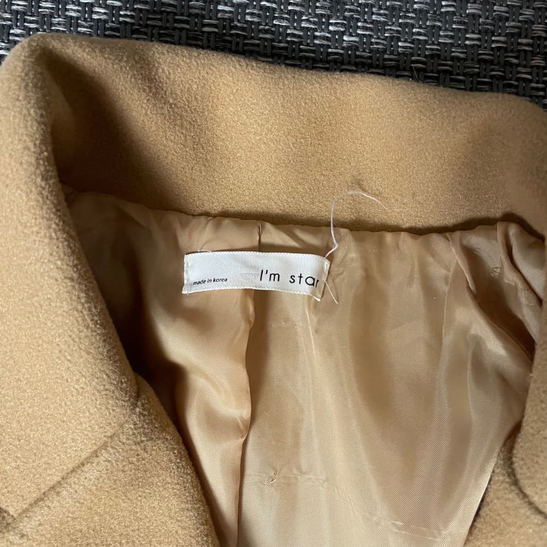 아임스타 베이지 더블코트 상품이미지4