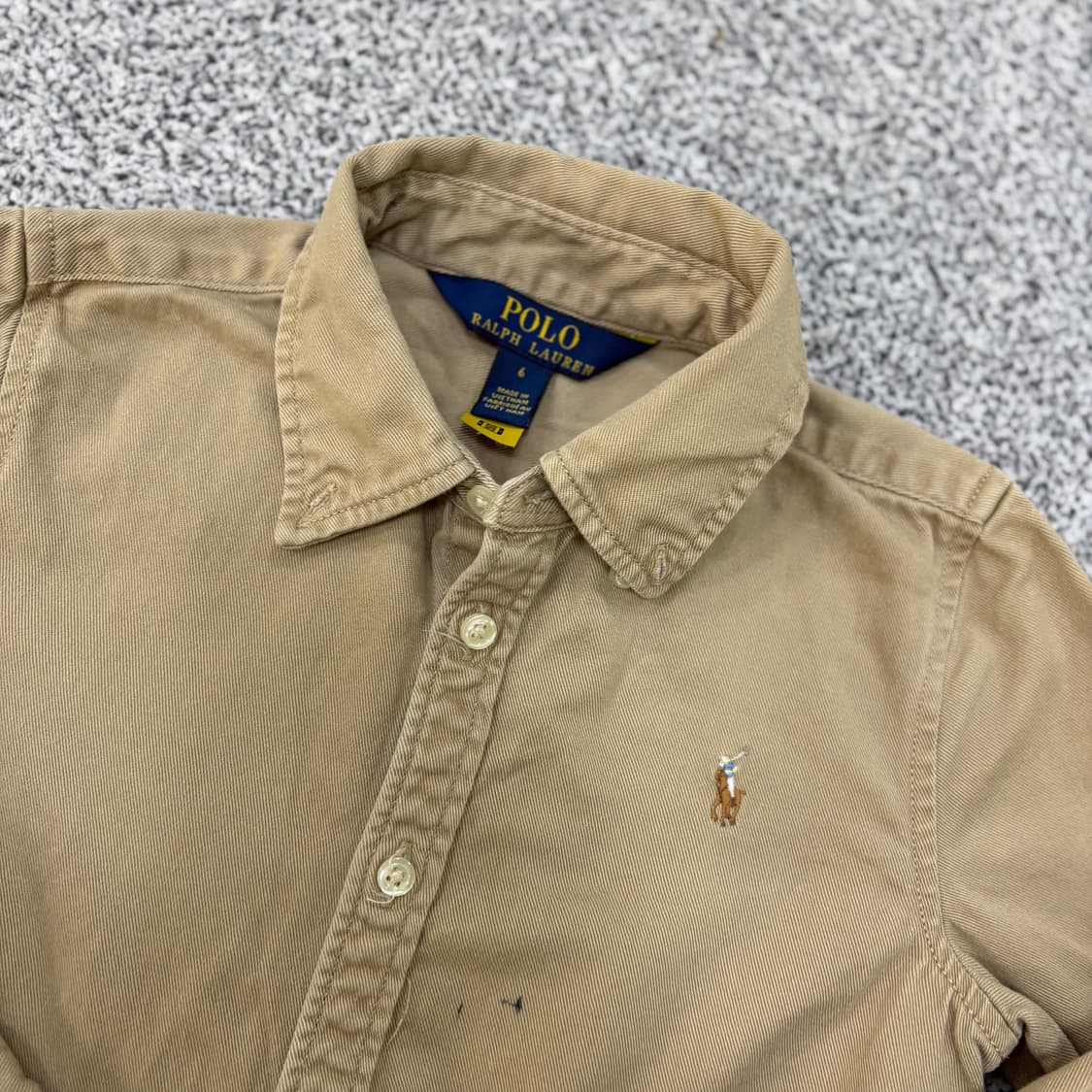 120 폴로 랄프로렌 여아 카라 원피스 0310J 상품이미지2