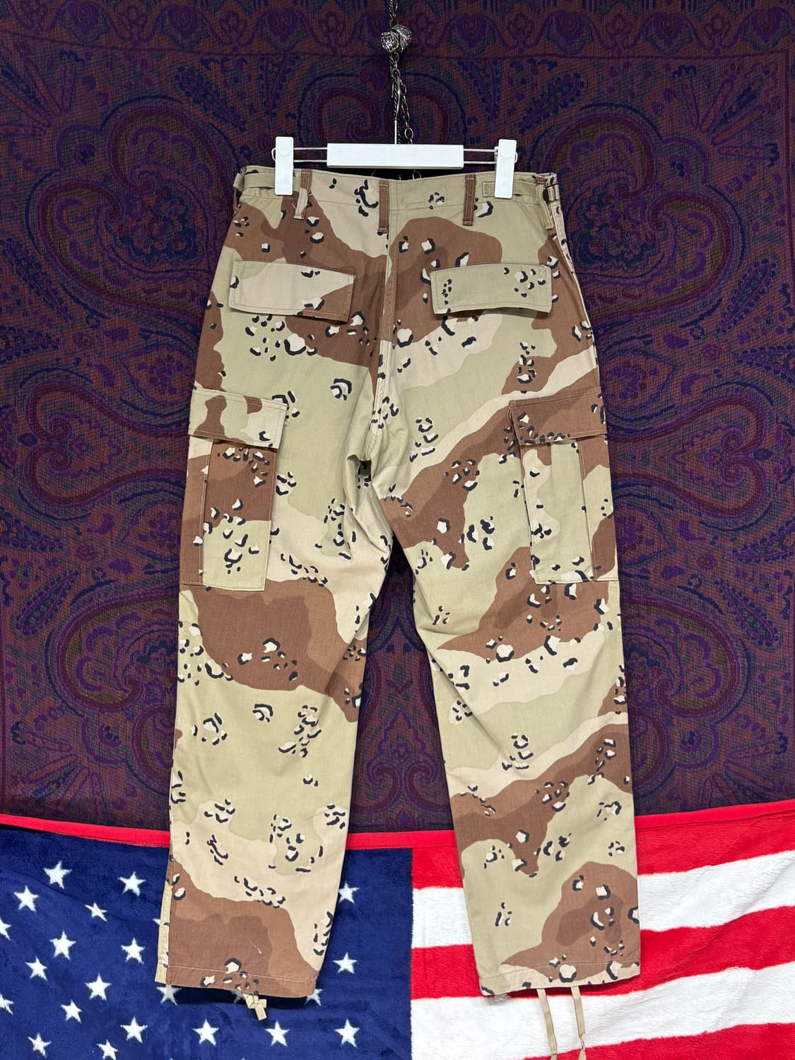 90's 미군 초코칩 사막카모 카고팬츠 상품이미지6