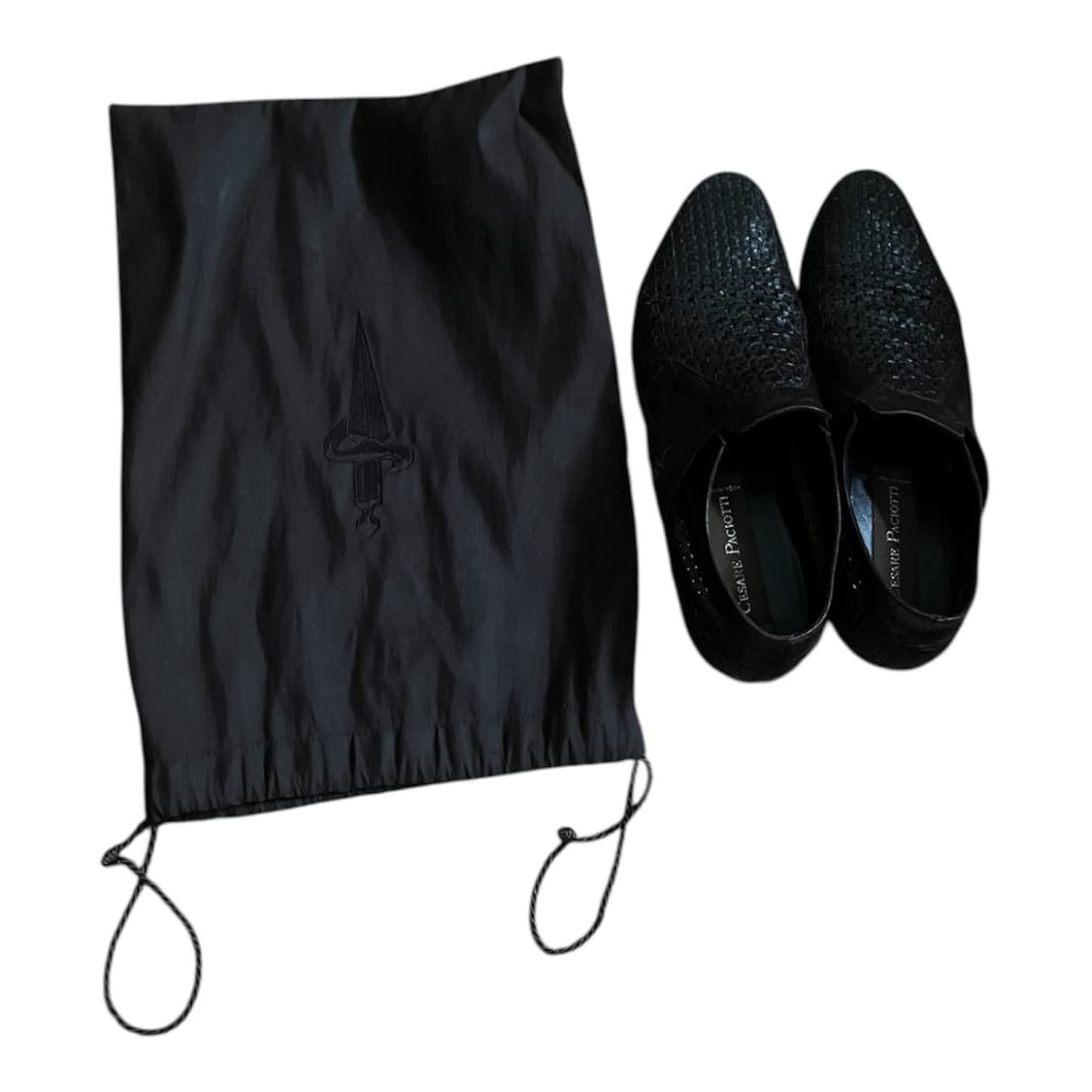 이태리 명품 체사레 파초티 위빙 로퍼 uk 6 + 더스트백 상품이미지3