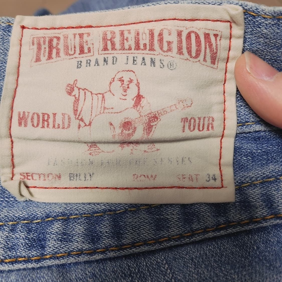 [31] 트루릴리젼 부츠컷 데님팬츠 청바지 상품이미지3