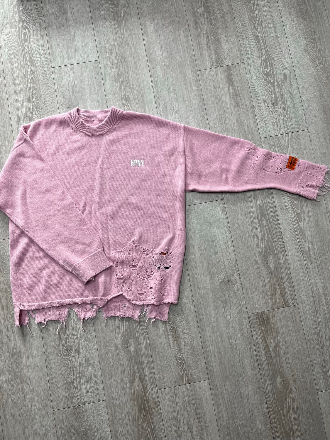 Heron Preston Shred Crewneck Knit 상품이미지2