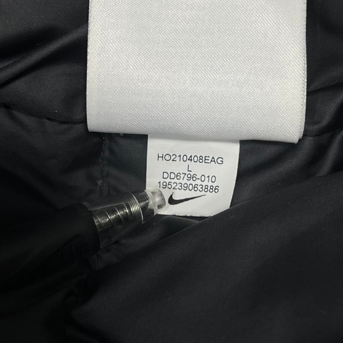 나이키 스톰핏 윈드러너 패딩 블랙 L 상품이미지5