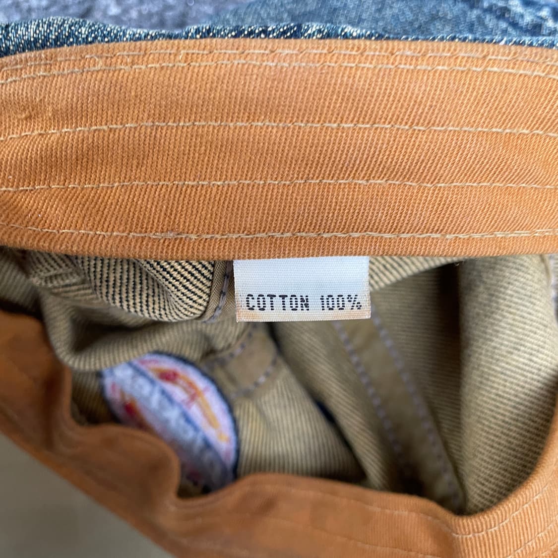 90s 디키즈 흑청 볼캡 올드스쿨 모자 os 상품이미지9