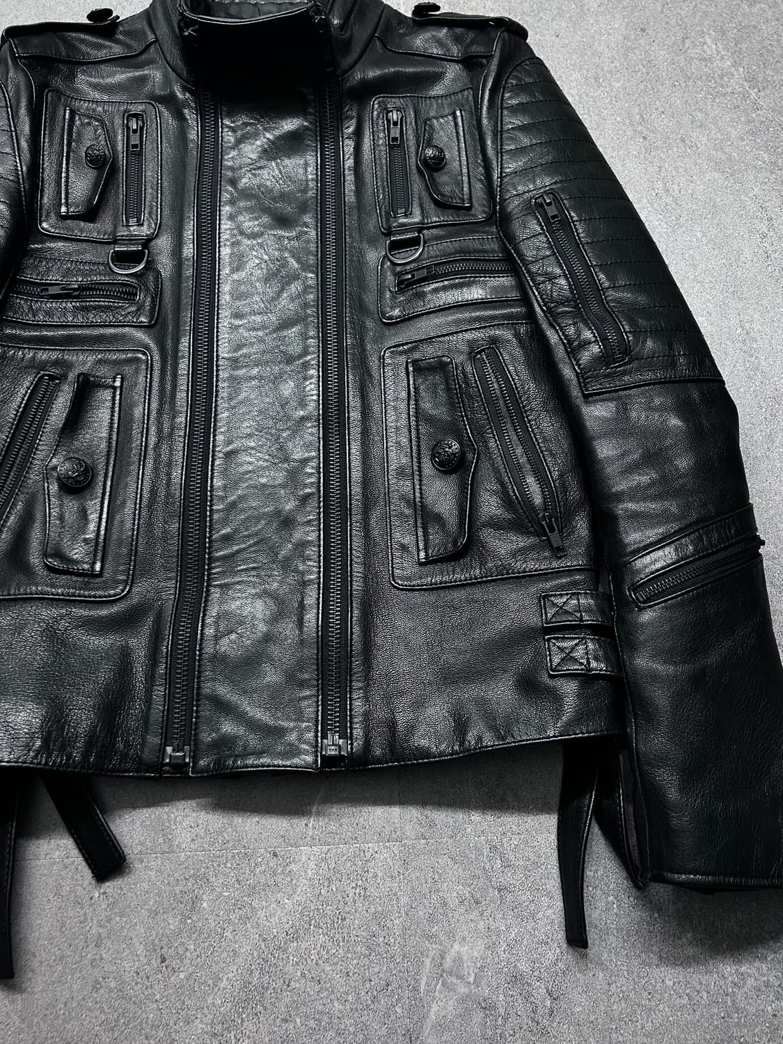 206 옴므 멀티 포켓 램스킨 자켓 상품이미지3