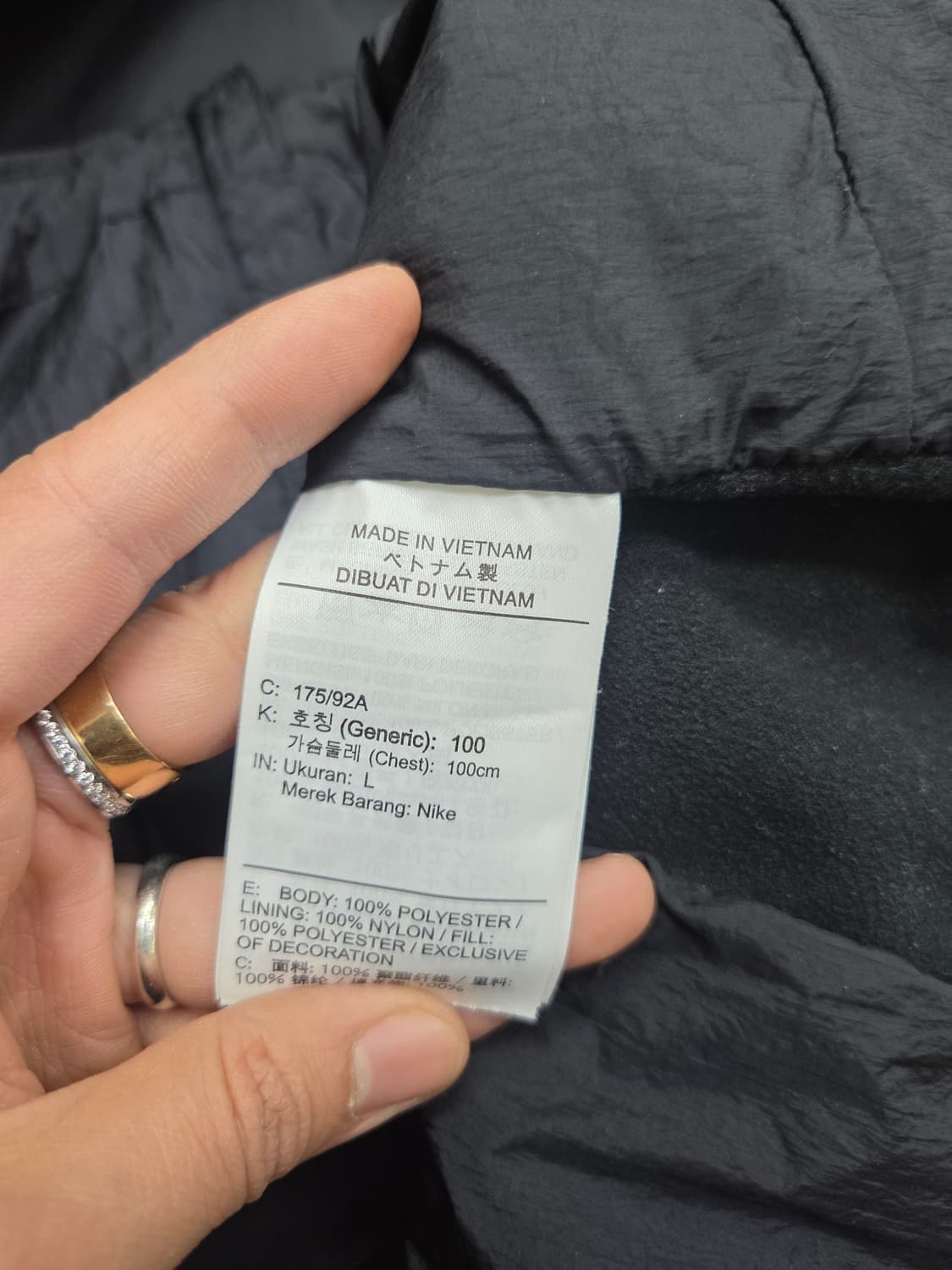 나이키 솔로 스우시 조끼 L 상품이미지4