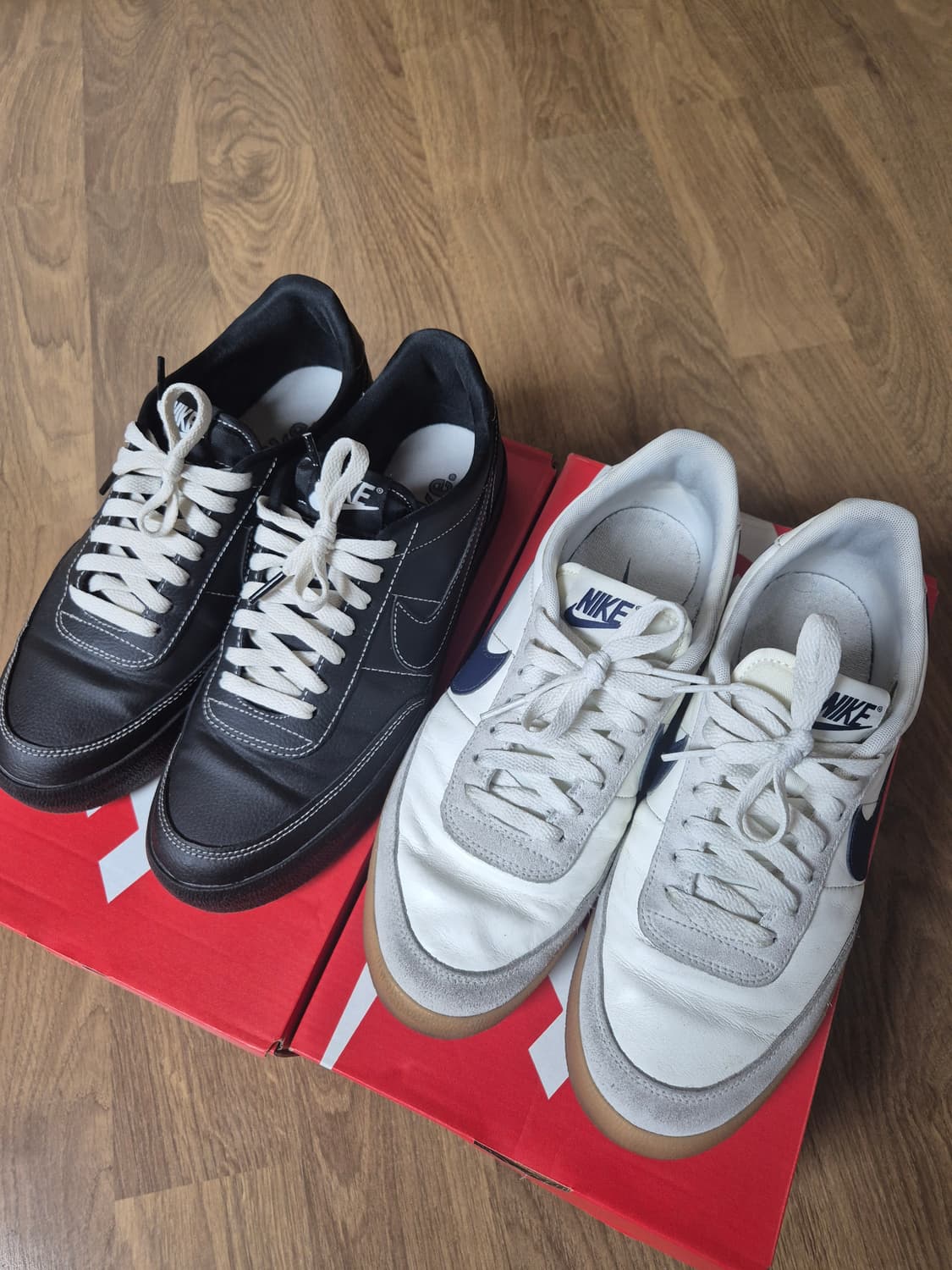 [265,블랙 팬텀/제이크루]나이키 킬샷2 2켤레 판매합니다 상품이미지1