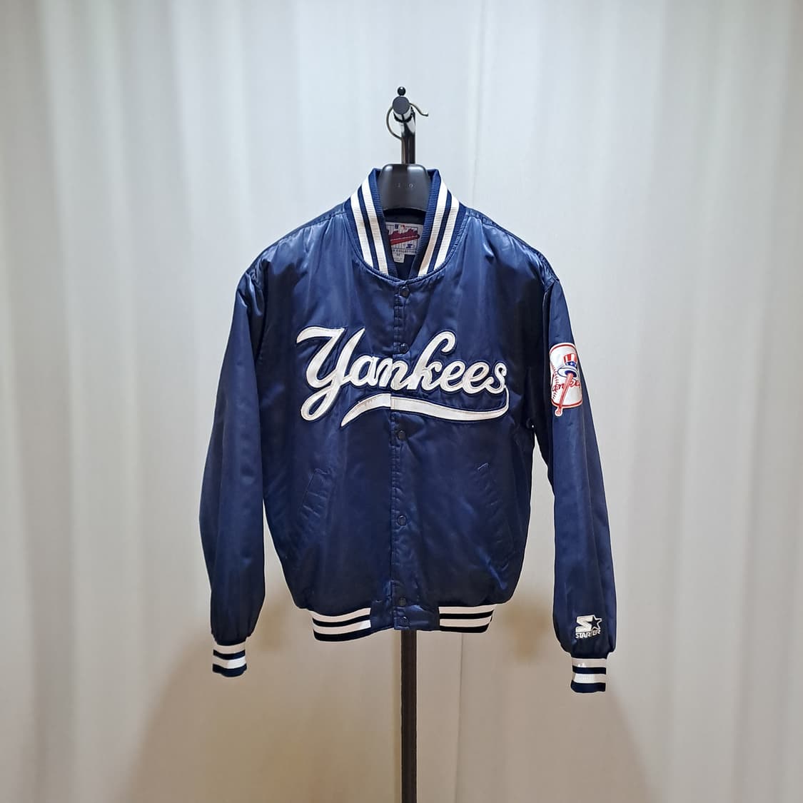 (택포) 스타터 뉴욕양키즈 스타디움 봄버 점퍼 자켓 M B106 상품이미지1