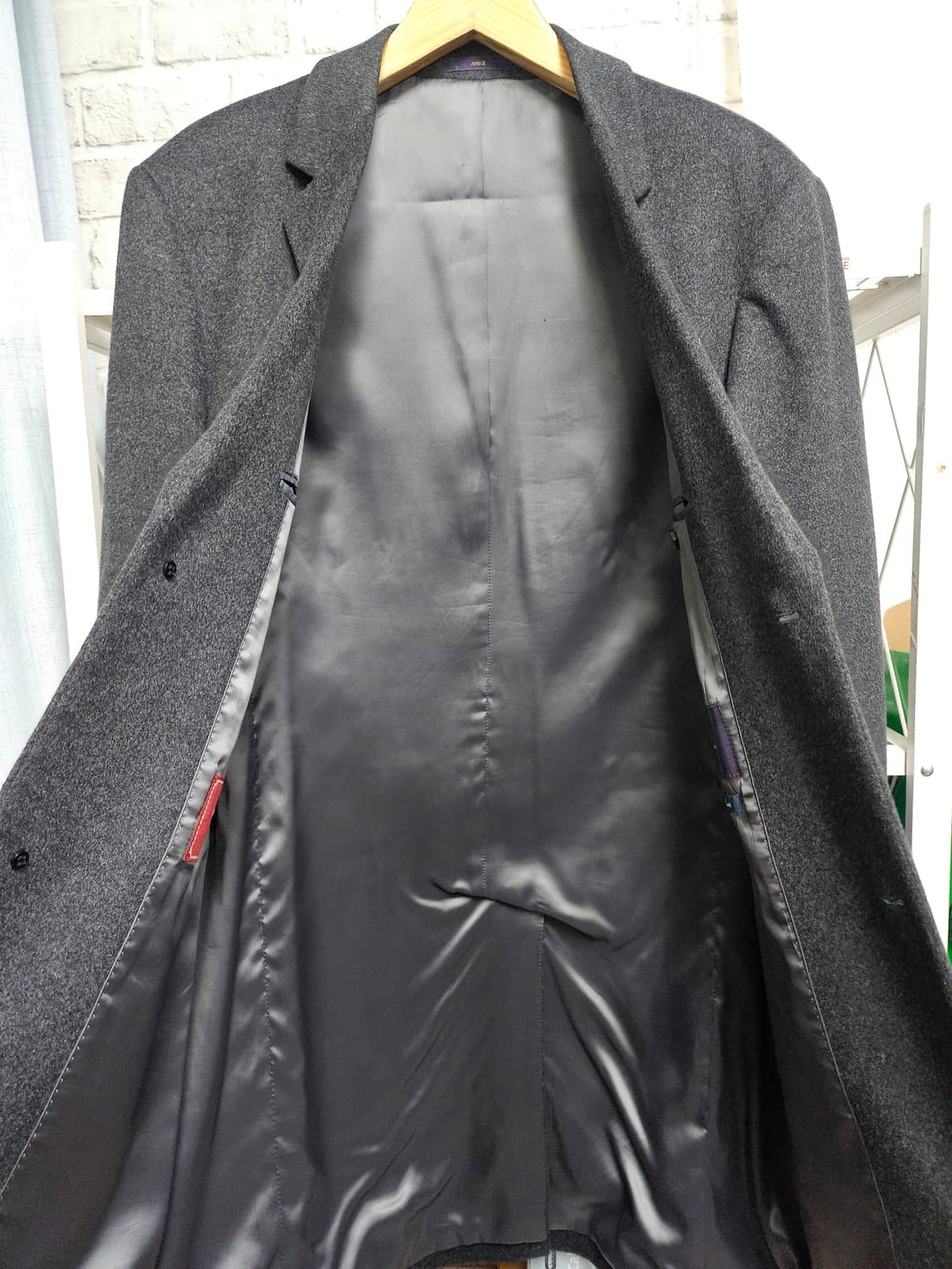 앤드지 남성코트 110 럭스 캐시미어 체스터 싱글코트 XD39 상품이미지4