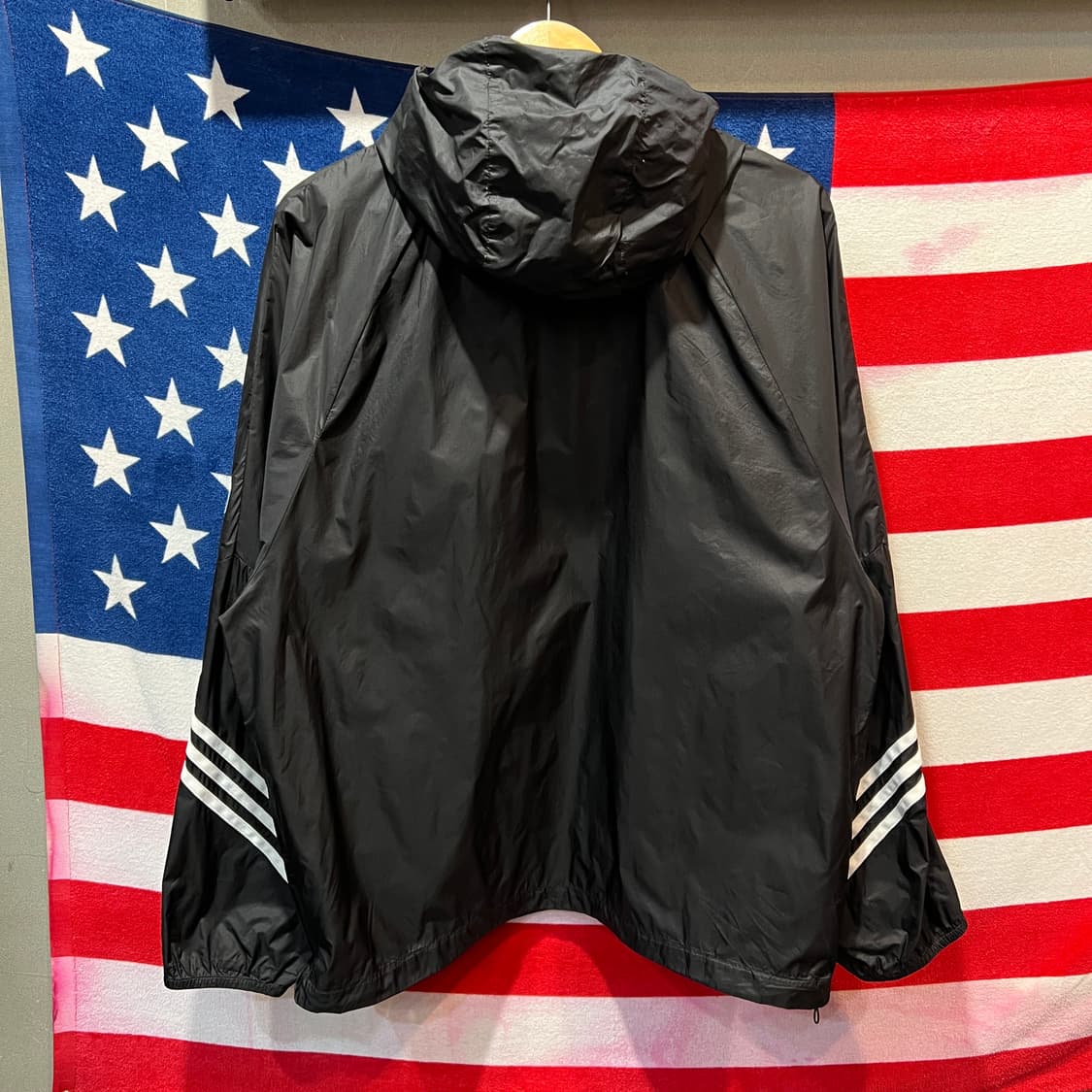 아디다스 검정 후드 바람막이 상품이미지2