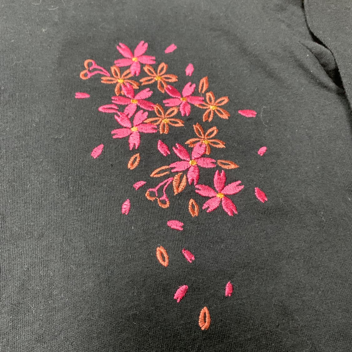 M)일심여경 오리엔탈 자수 티셔츠(새상품) 상품이미지5