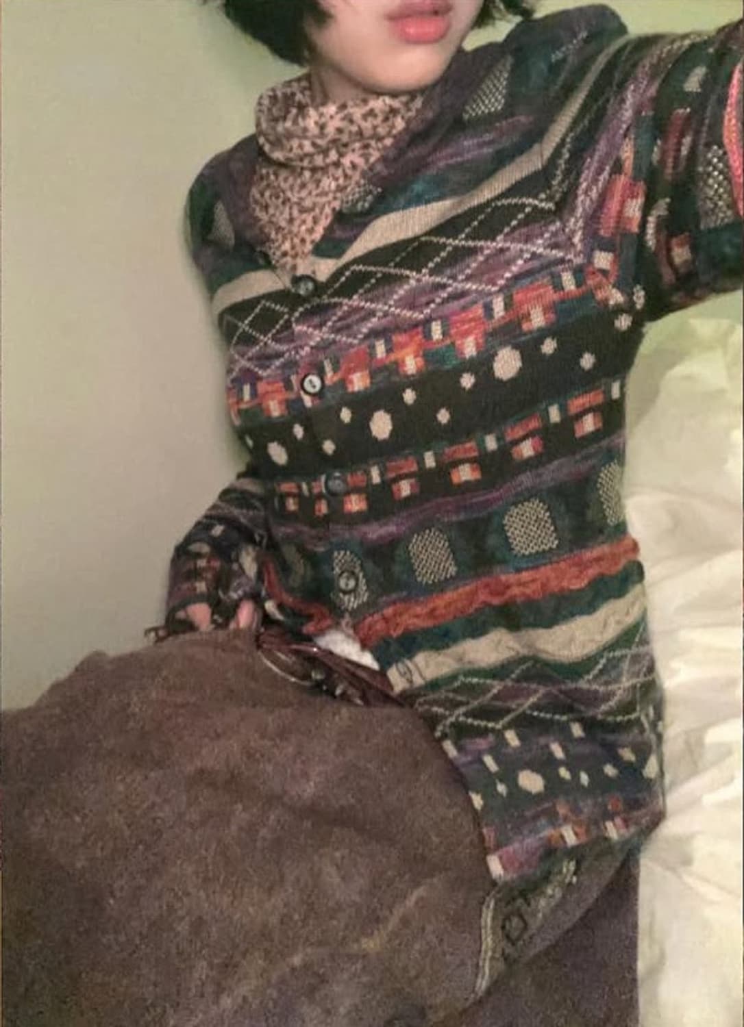 보랏빛🔮히피 모리 코디 세트 상품이미지5