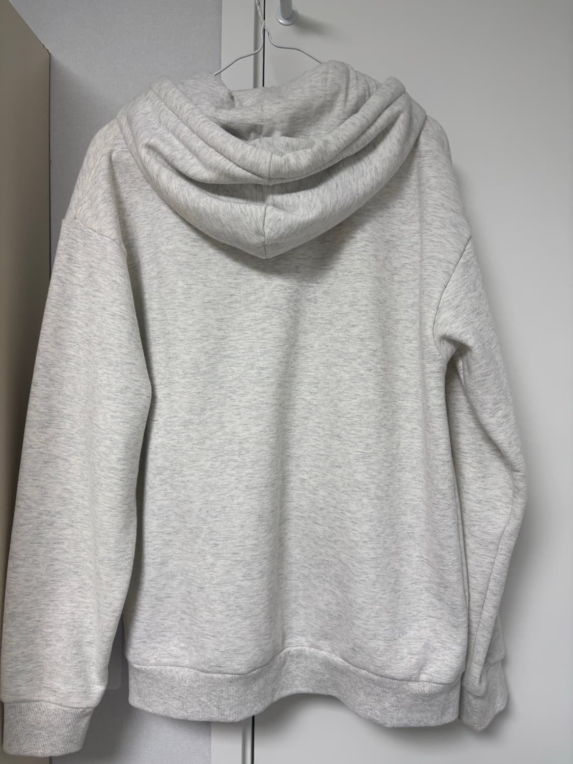 폴햄 흰색 후드집업 상품이미지2