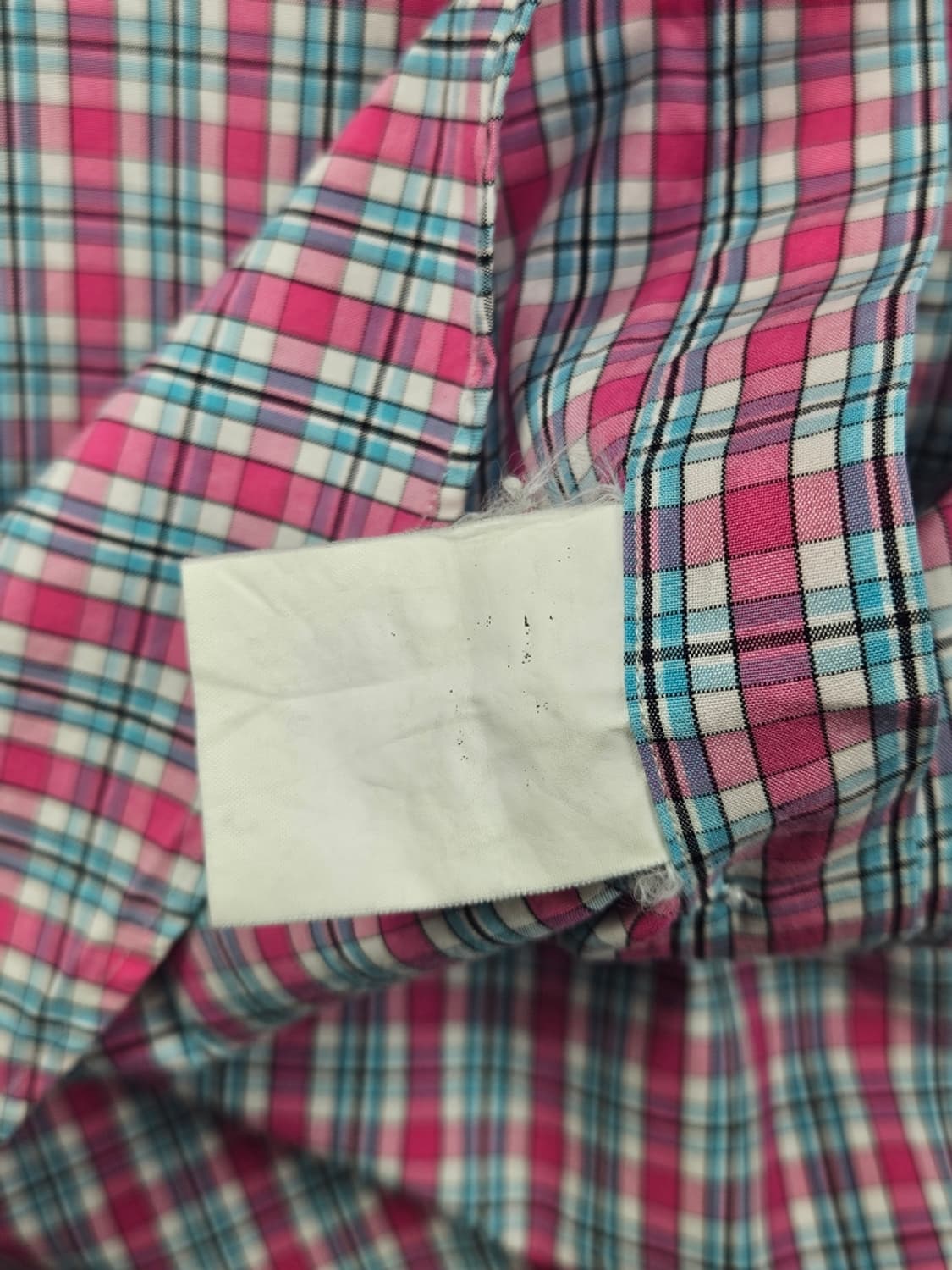 폴로랄프로렌 체크 하프 반팔 셔츠 ( L ) / 11920 상품이미지10