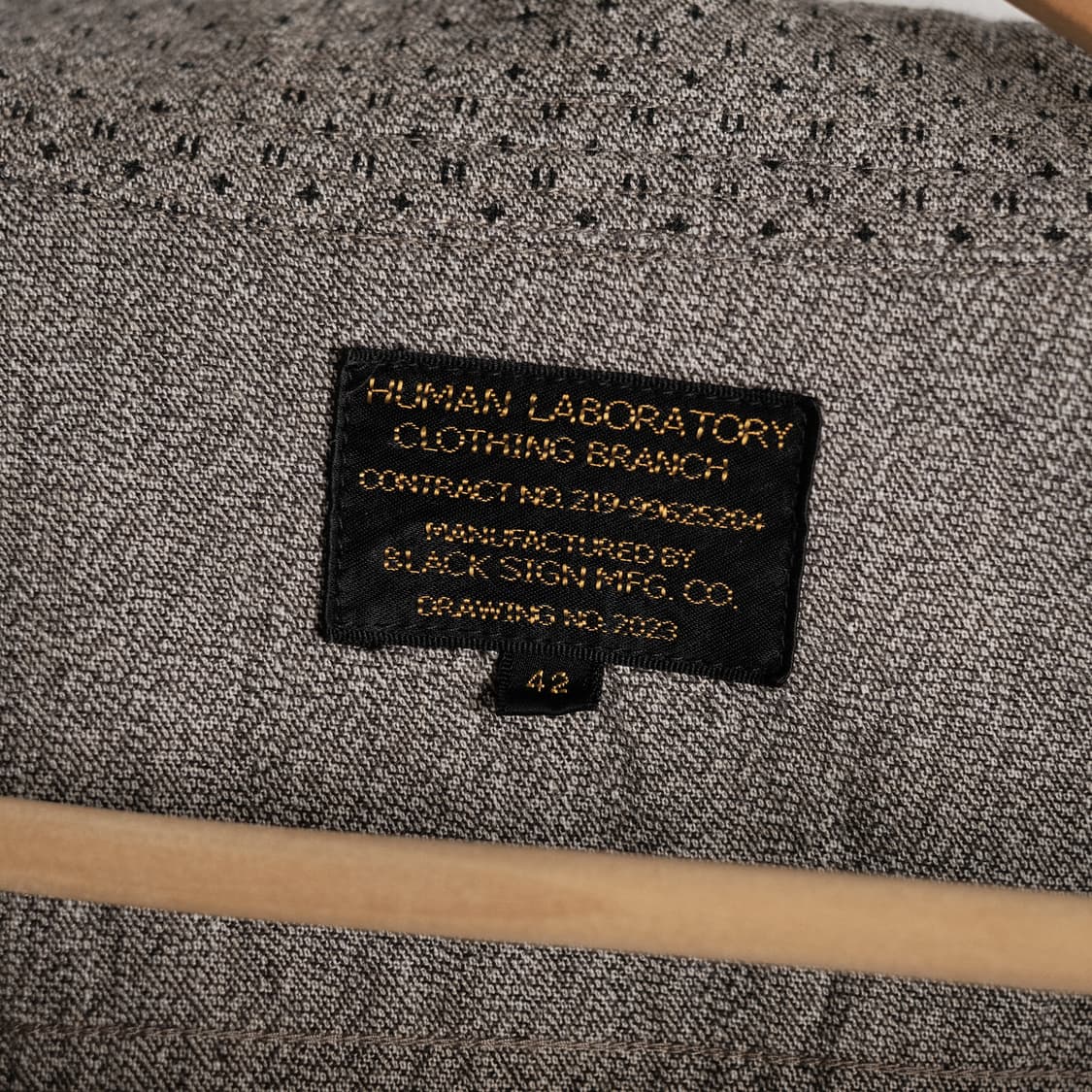 블랙사인 코튼 워크 셔츠 42사이즈 상품이미지10