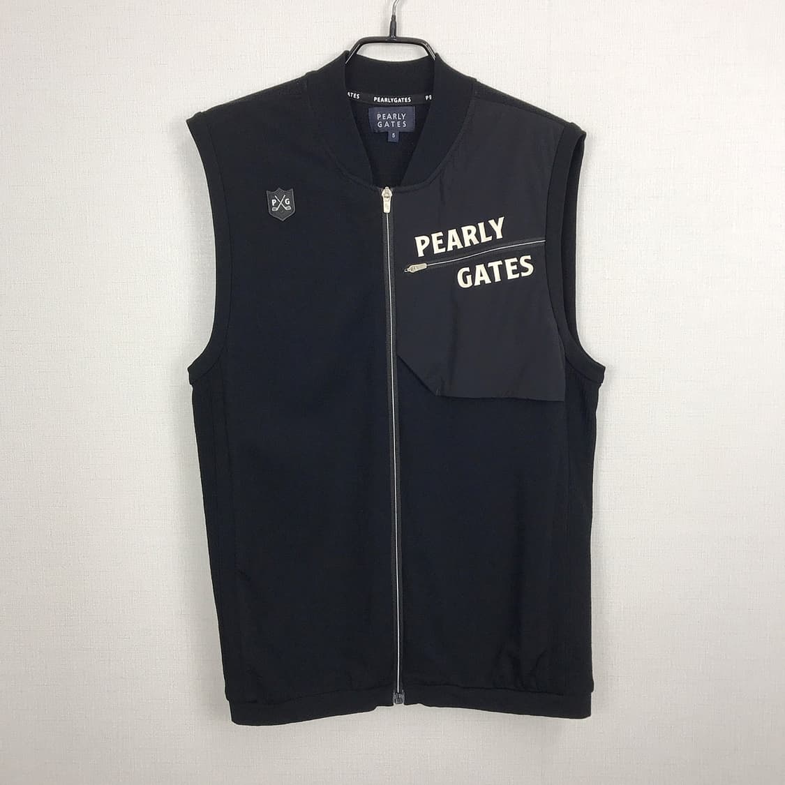 파리게이츠 매쉬 니트 조끼 남성100 상품이미지1