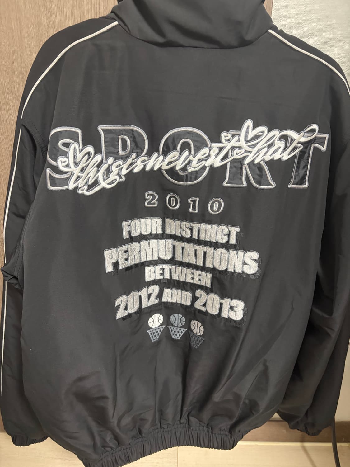 디스이즈네버뎃 봄버 자켓 상품이미지3