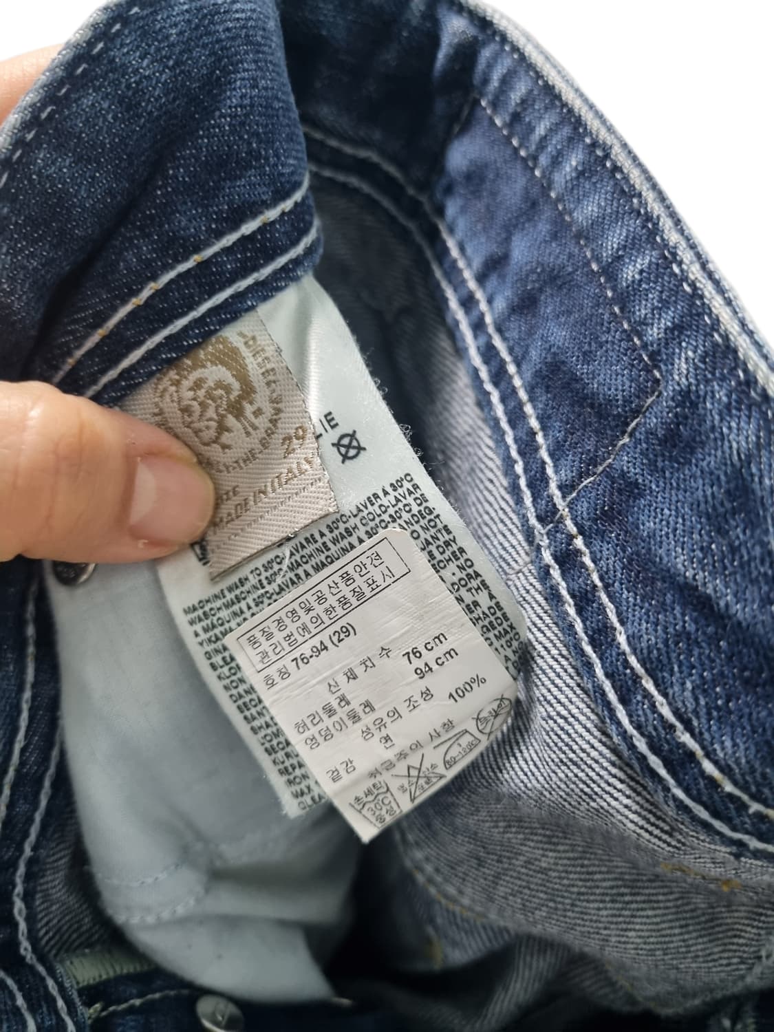 디젤 BIKER RBOX 데님 29-31 상품이미지5