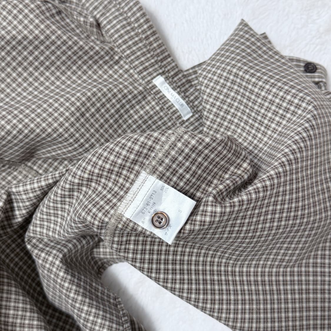 Cinema Club 모리걸 하구미 스즈코 라떼갸루 초코 셔츠 상품이미지5