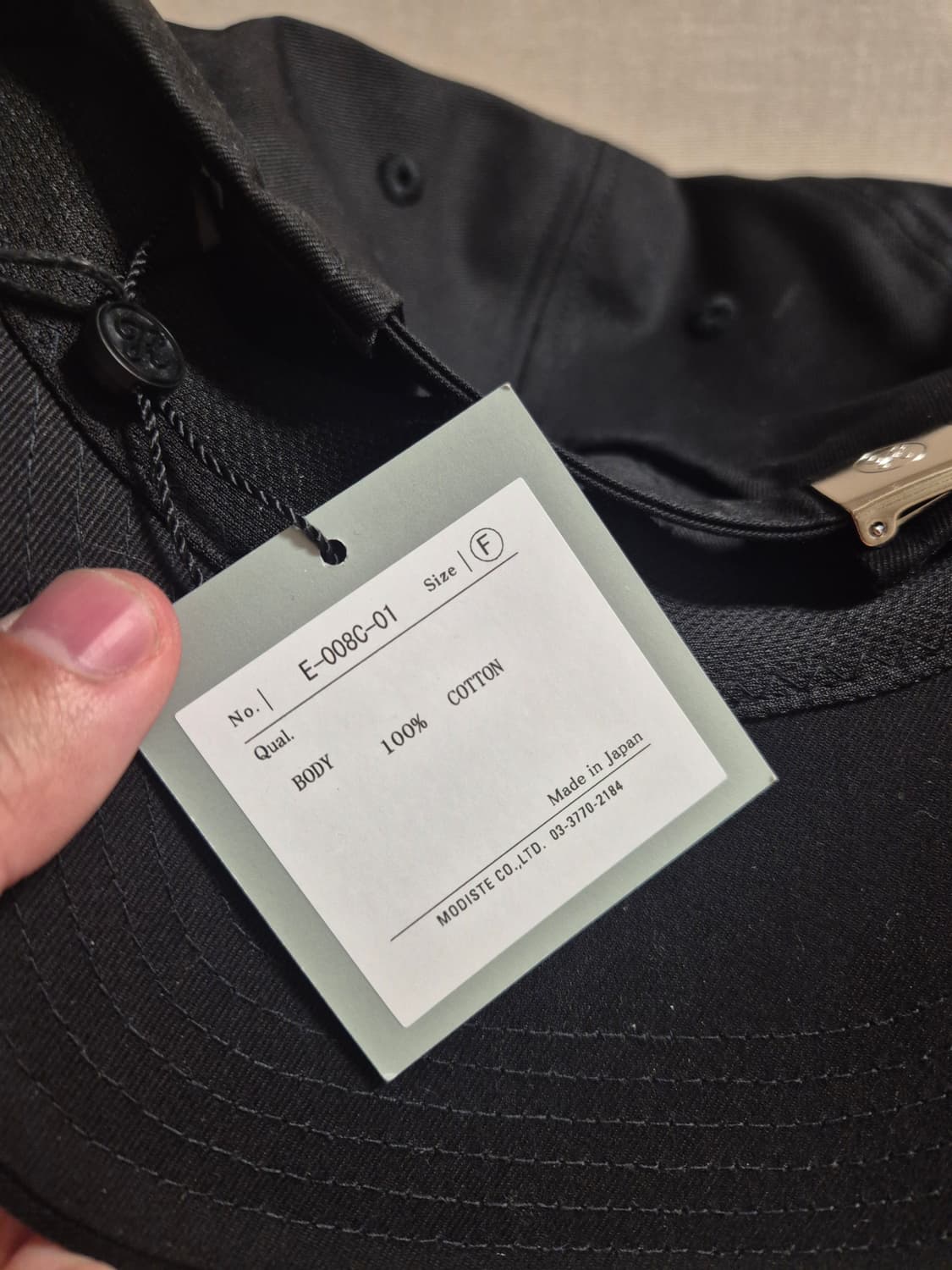 [새상품] 키지마타카유키 COTTON GABA 6PANEL CAP 상품이미지3