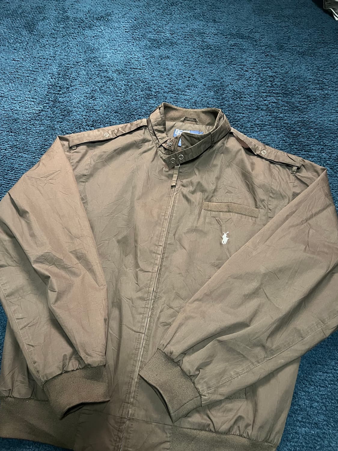 폴로 나일론 자켓 (브라운) 상품이미지2