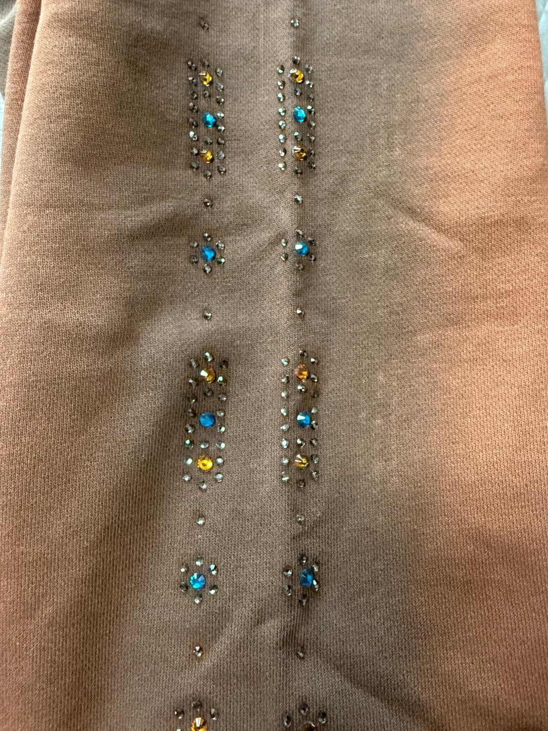 (M) Vale forever 베일 포에버 라인스톤 스웻 팬츠 상품이미지3