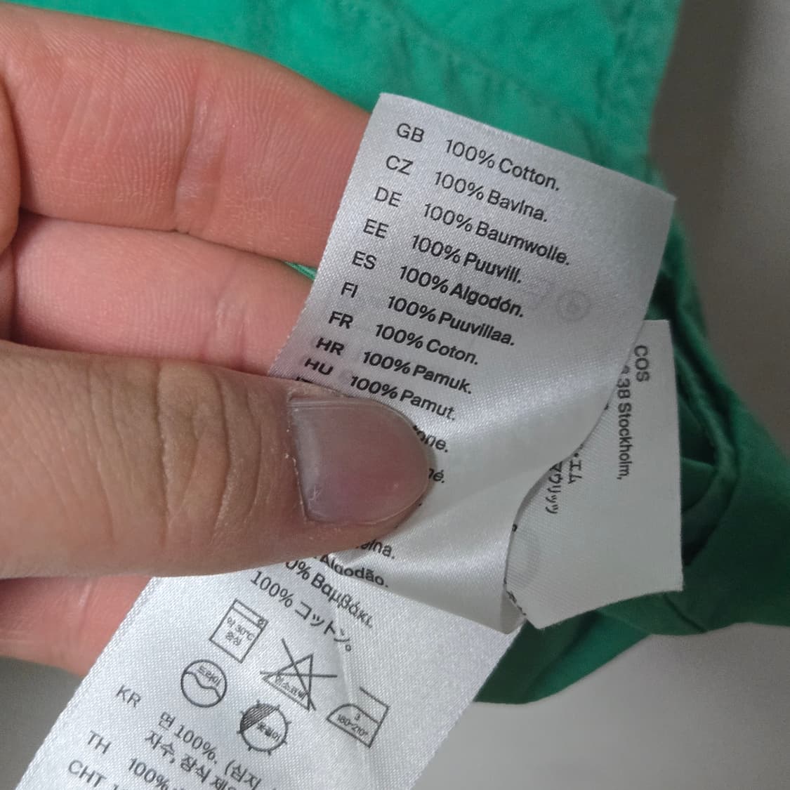 코스 코튼 반팔셔츠/ 여성 셔츠/ 여성 블라우스 상품이미지4