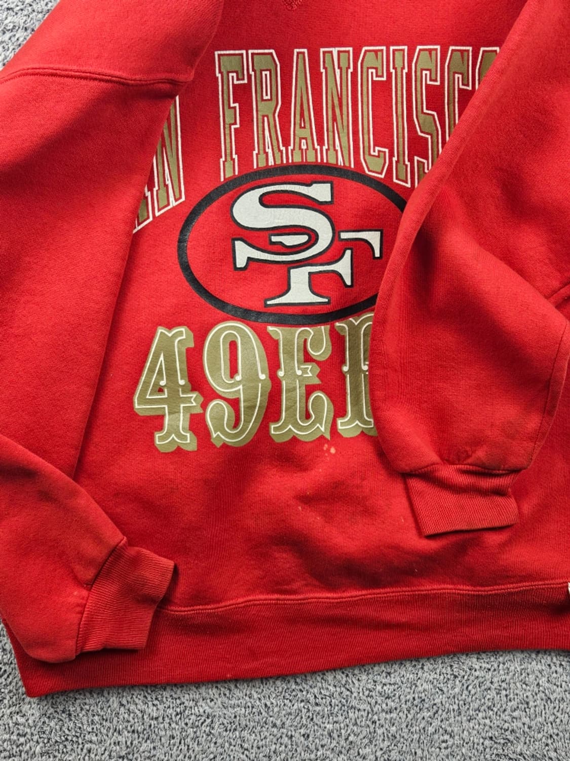 러셀 에슬레틱 샌프란시스코 치프스 맨투맨 스웻 셔츠 (L추정)/11098 상품이미지10