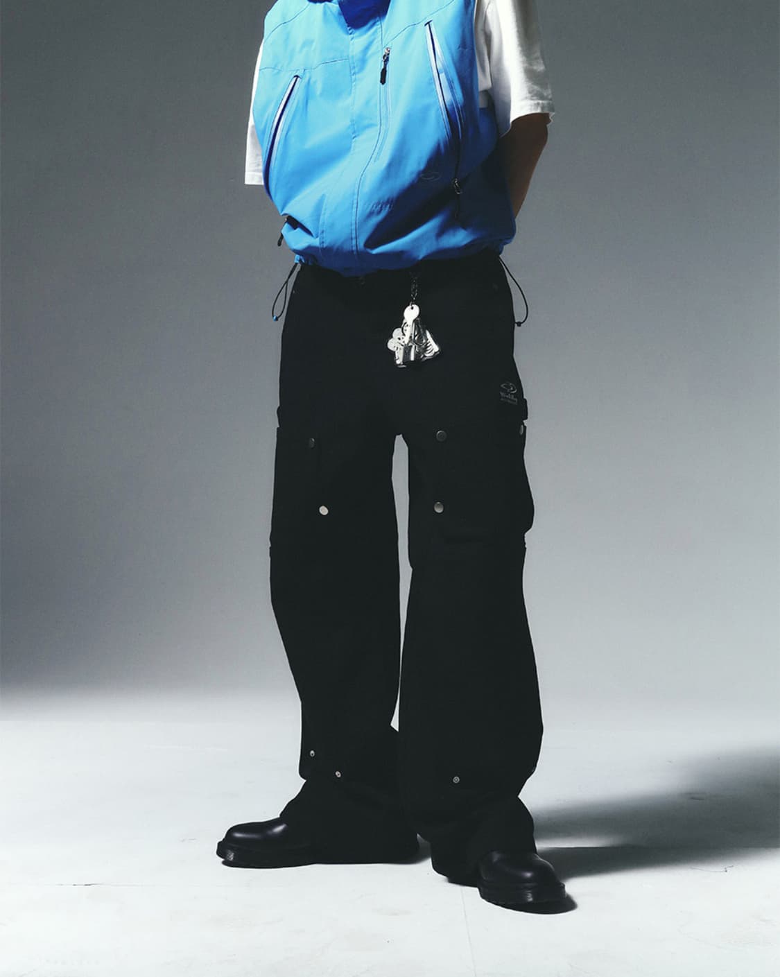 트래블 카펜터 데님 블랙 팬츠 상품이미지5