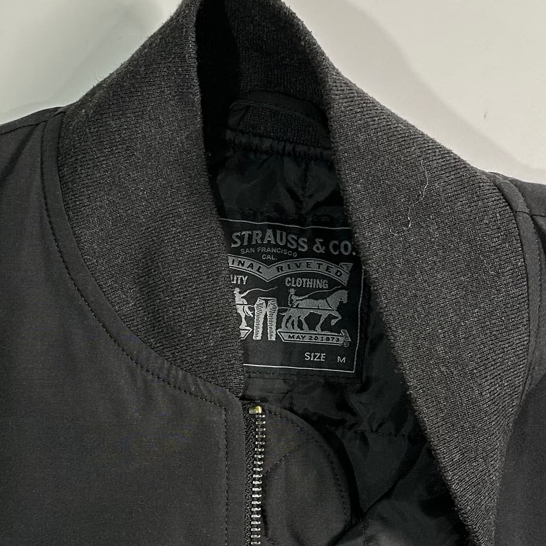 리바이스 블랙 봄버 자켓 상품이미지5