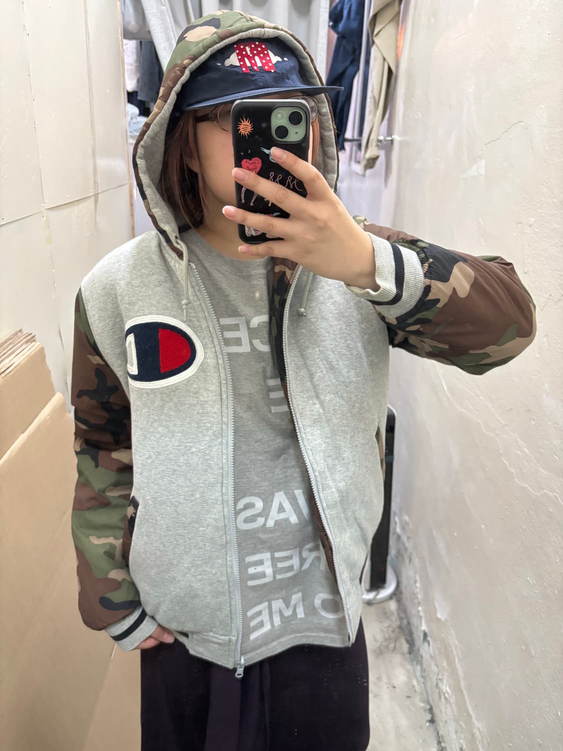 슈프림/챔피언 콜라보 리버시블 자켓 상품이미지2