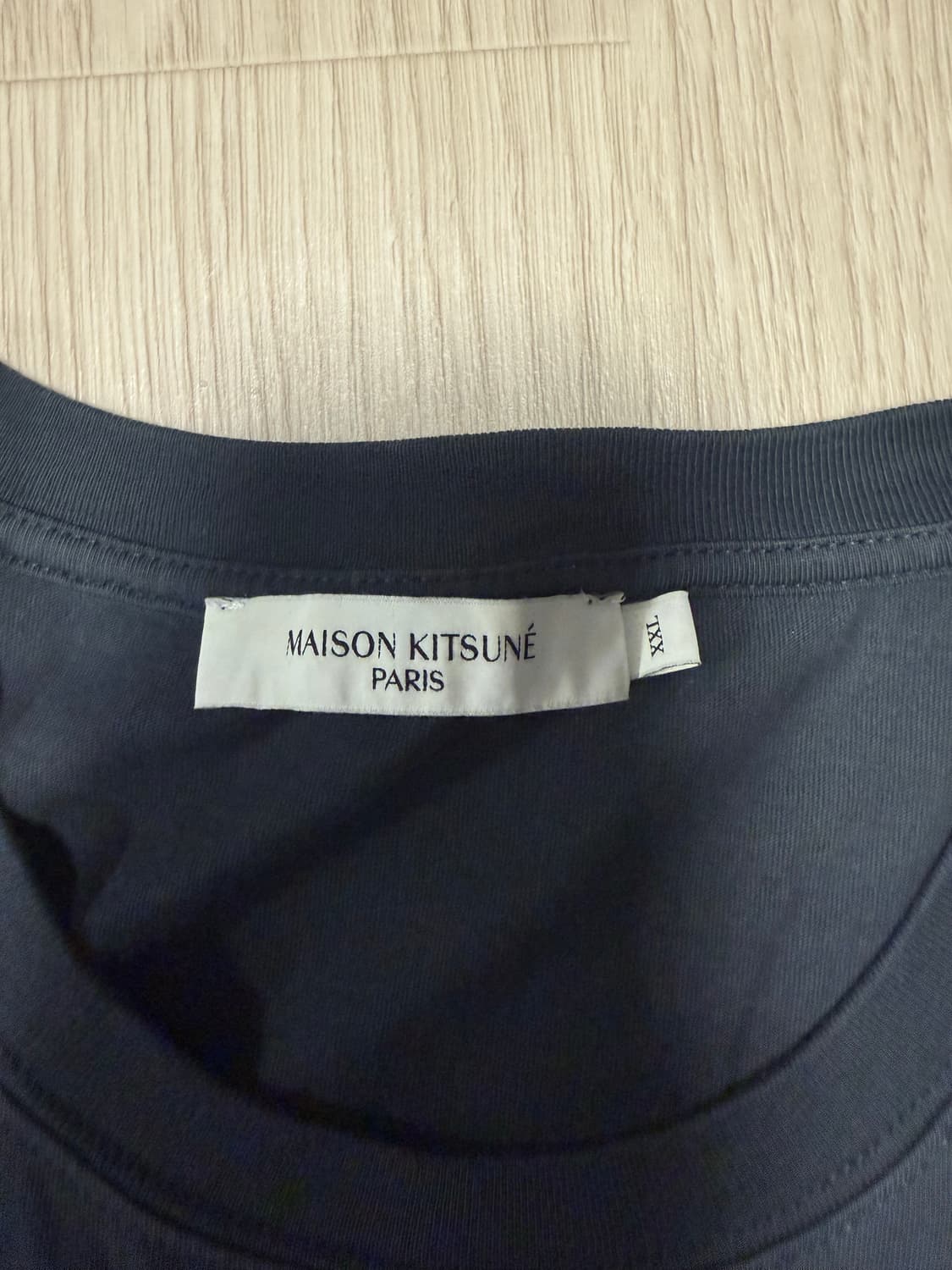 메종 키츠네 더블 폭스 헤드 패치 클래식 티셔츠 상품이미지2