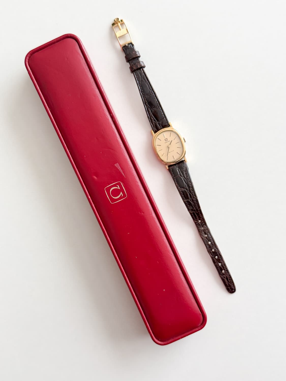 오메가 드빌 오벌 수동 시계 상품이미지10