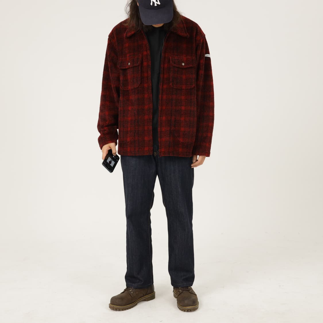 컨버스 체크 플리스 트러커 자켓 상품이미지9