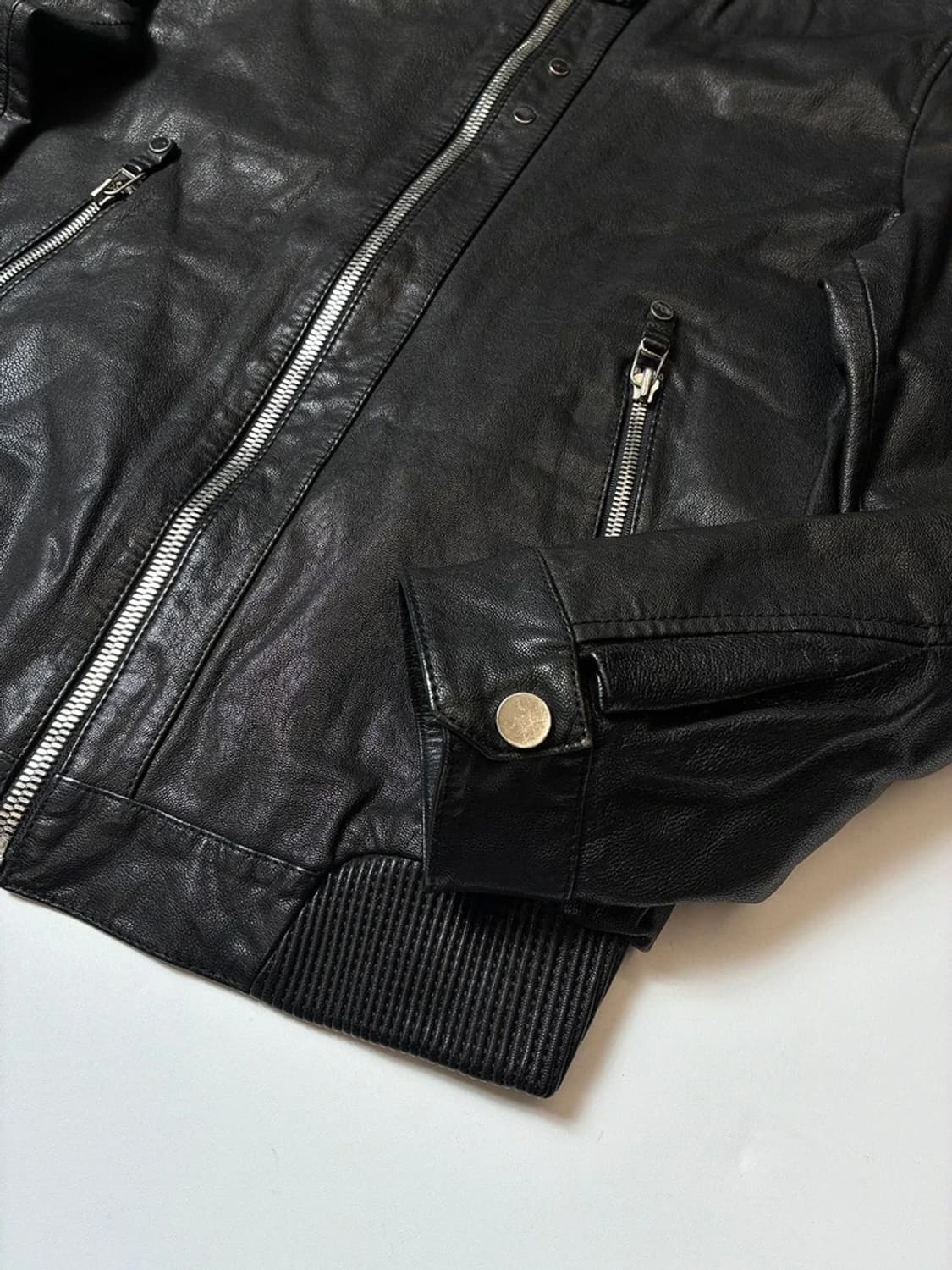 인터메조 10's 블루종 양가죽 자켓 PN8675 상품이미지5