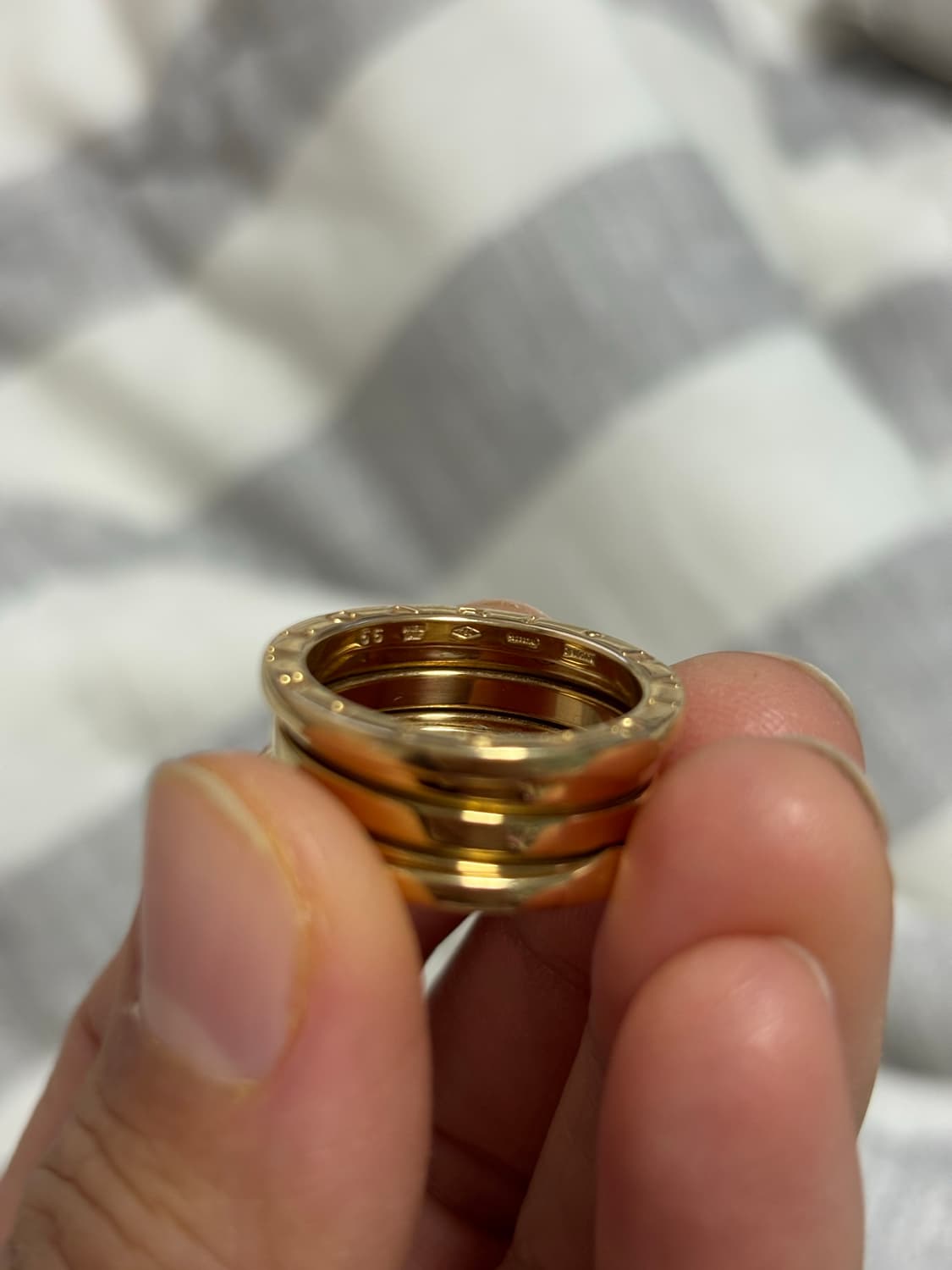 (56호)불가리 비제로원 3밴드 링 상품이미지6