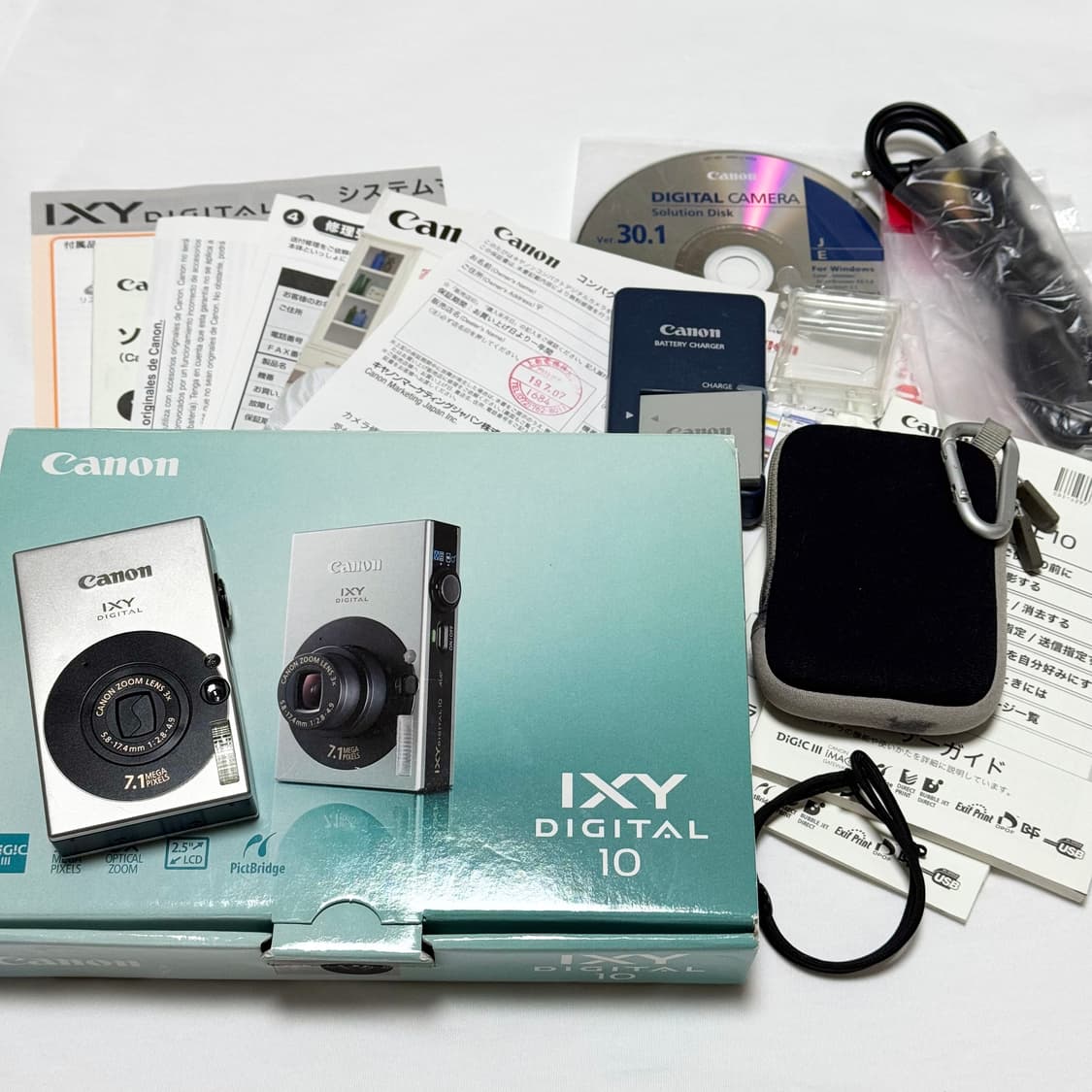 [풀구성품] 캐논 익서스 70 익시 10 디카 ixus 70 ixy 10 상품이미지10