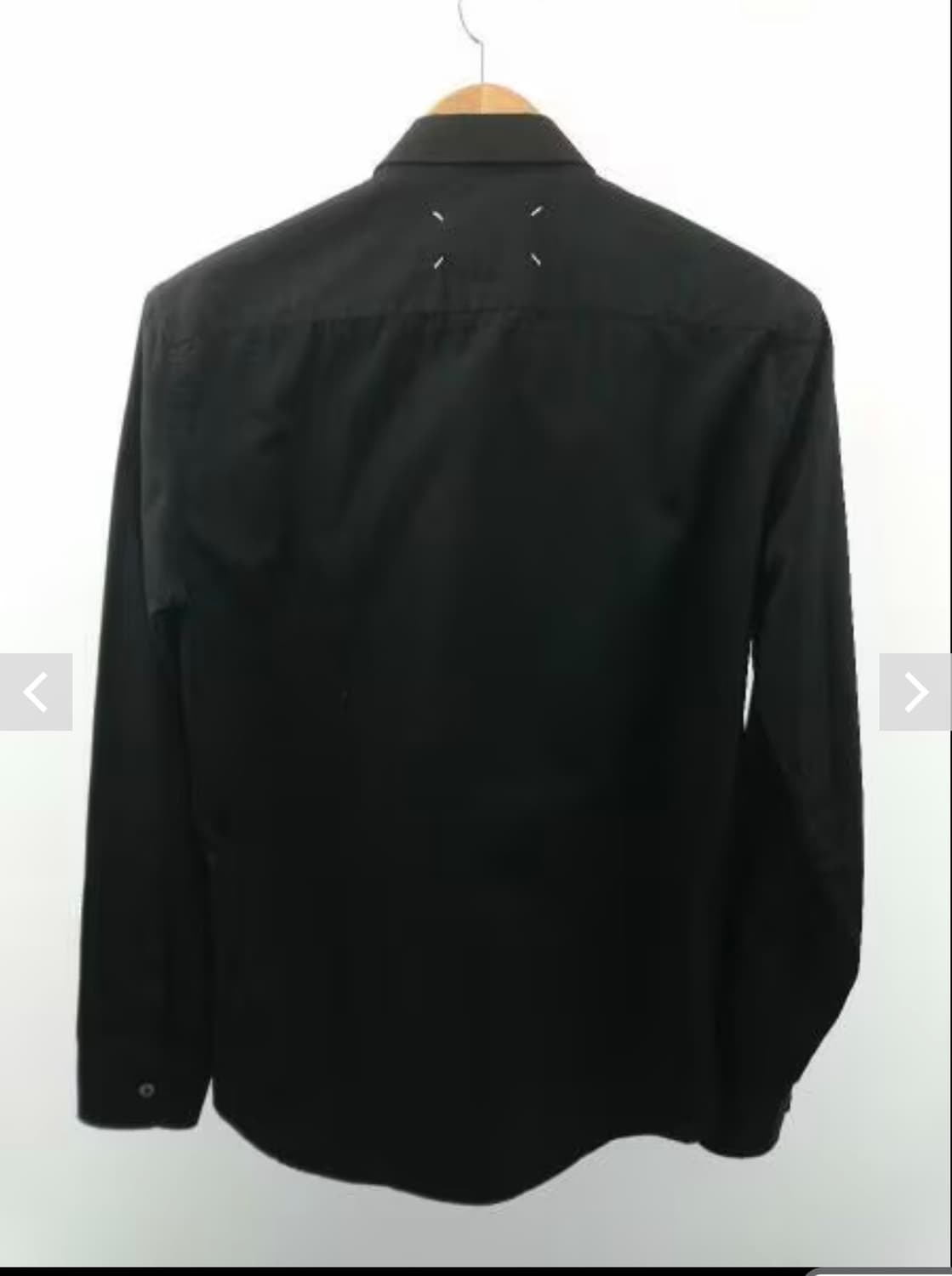 마르지엘라 블랙 셔츠 상품이미지2