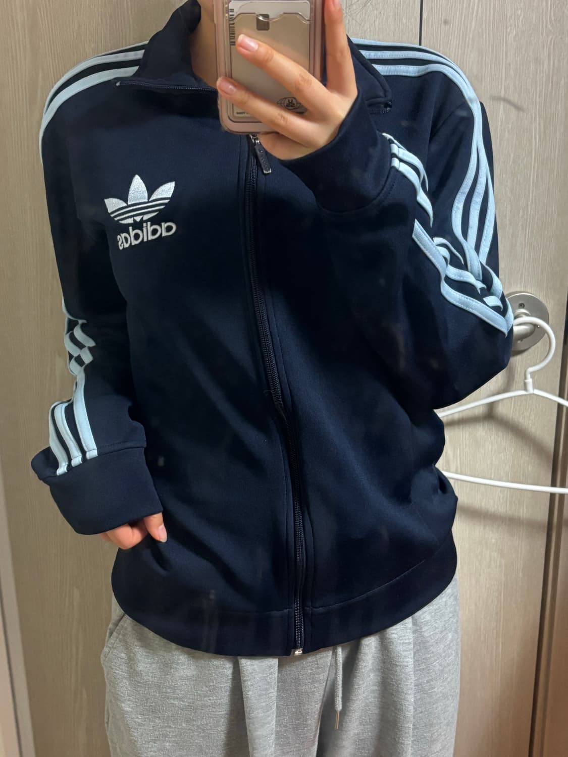 아디다스 유로파 네이비+하늘 져지 상품이미지1