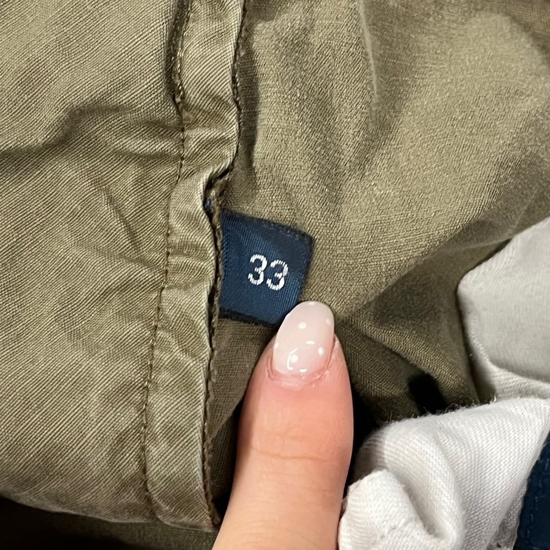 [정품/33] 폴로 랄프로렌 카키색 카고 반바지 b17 상품이미지5