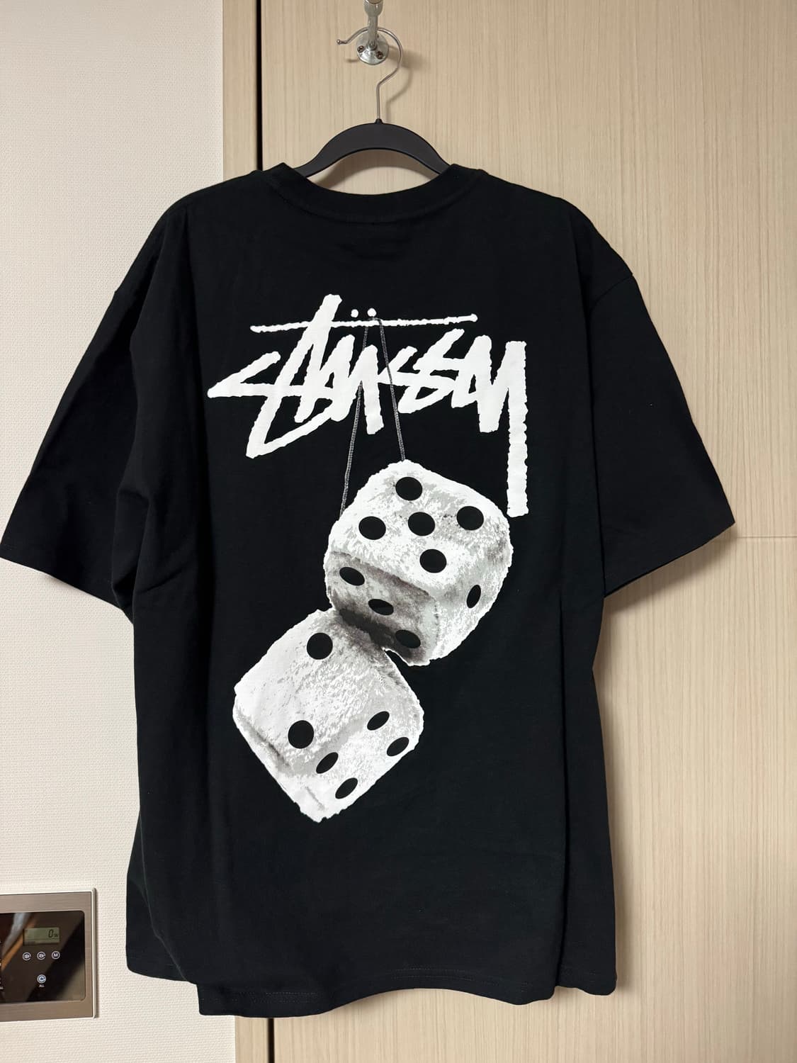 스투시 퍼지 다이스 티셔츠 블랙 L 상품이미지1