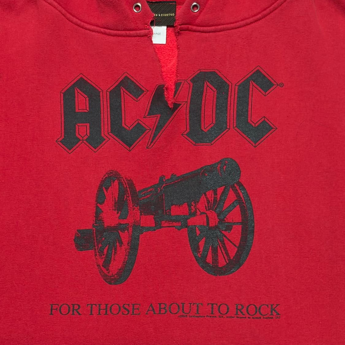 미국 빈티지 ACDC 조끼 후드티 락티 밴드티 상품이미지3