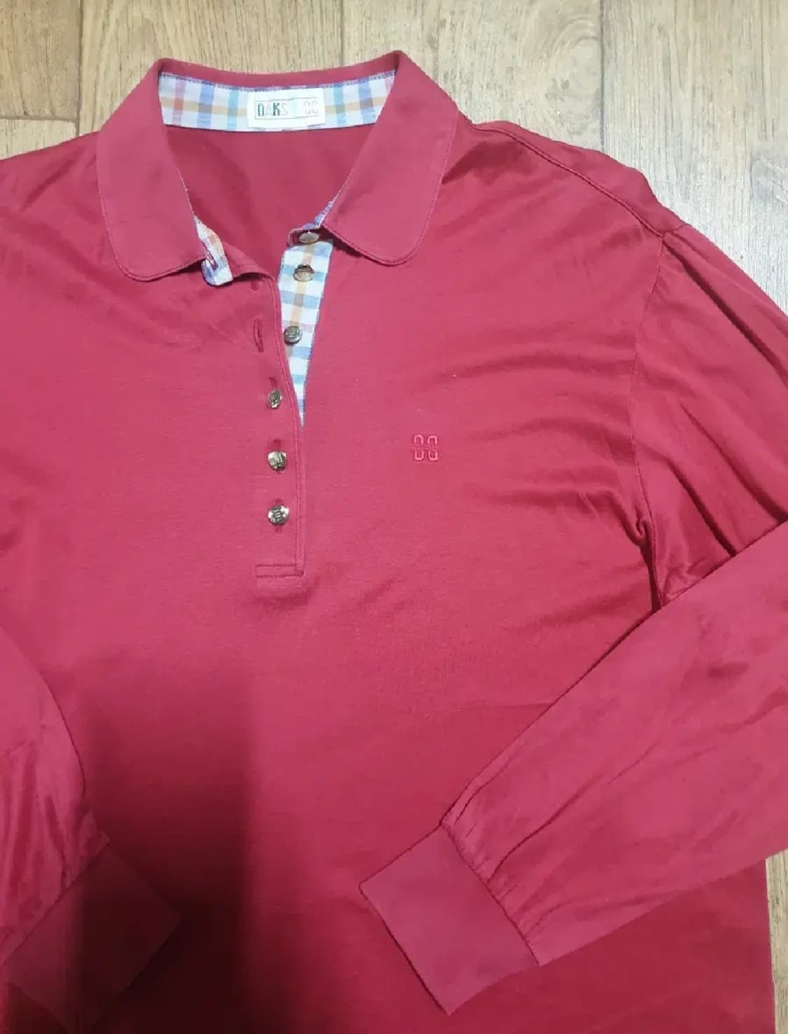 닥스 긴팔 카라티 95 사이즈입니다 상품이미지3