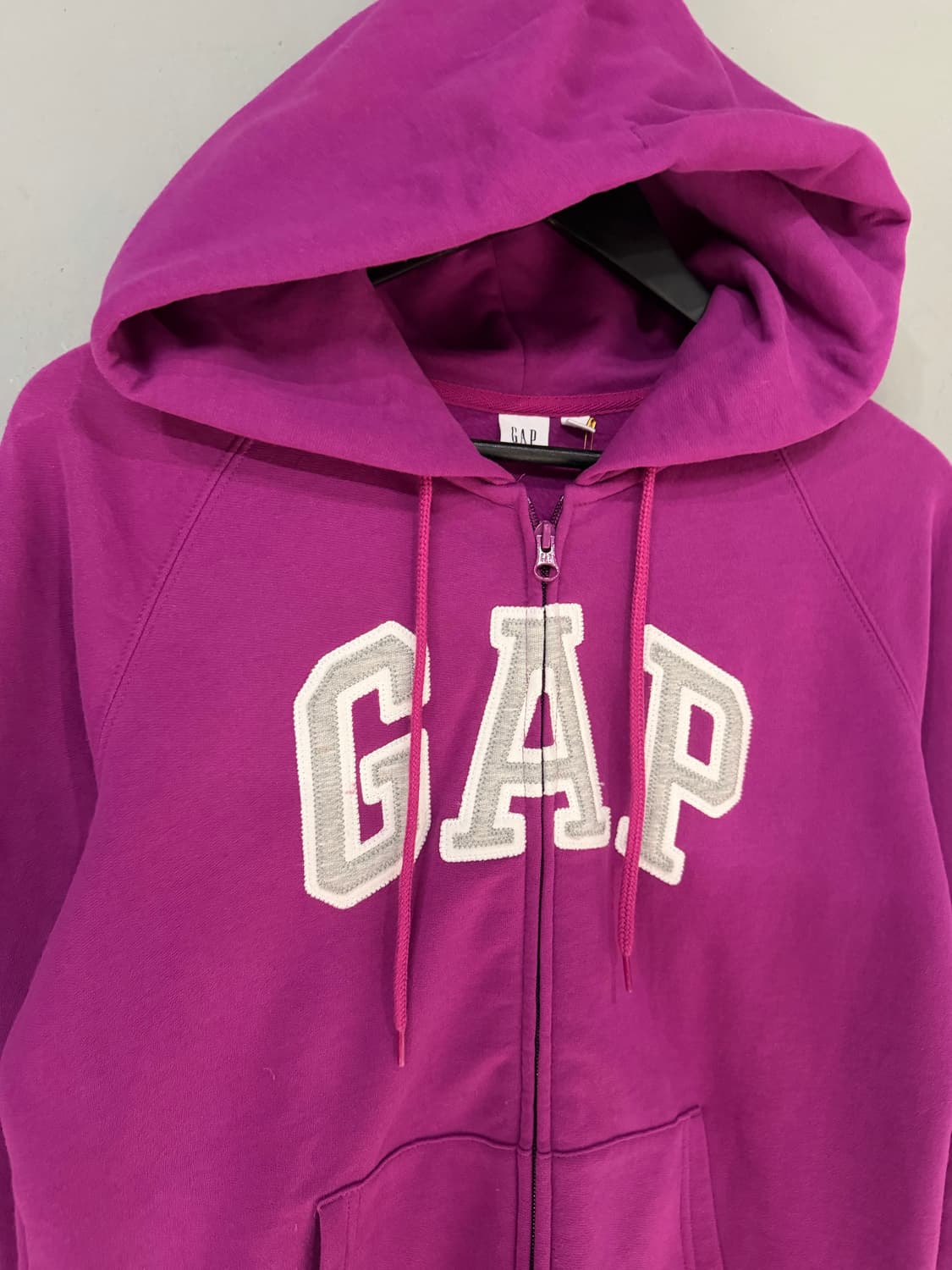 Gap magenta pink hood zip-up 상품이미지6