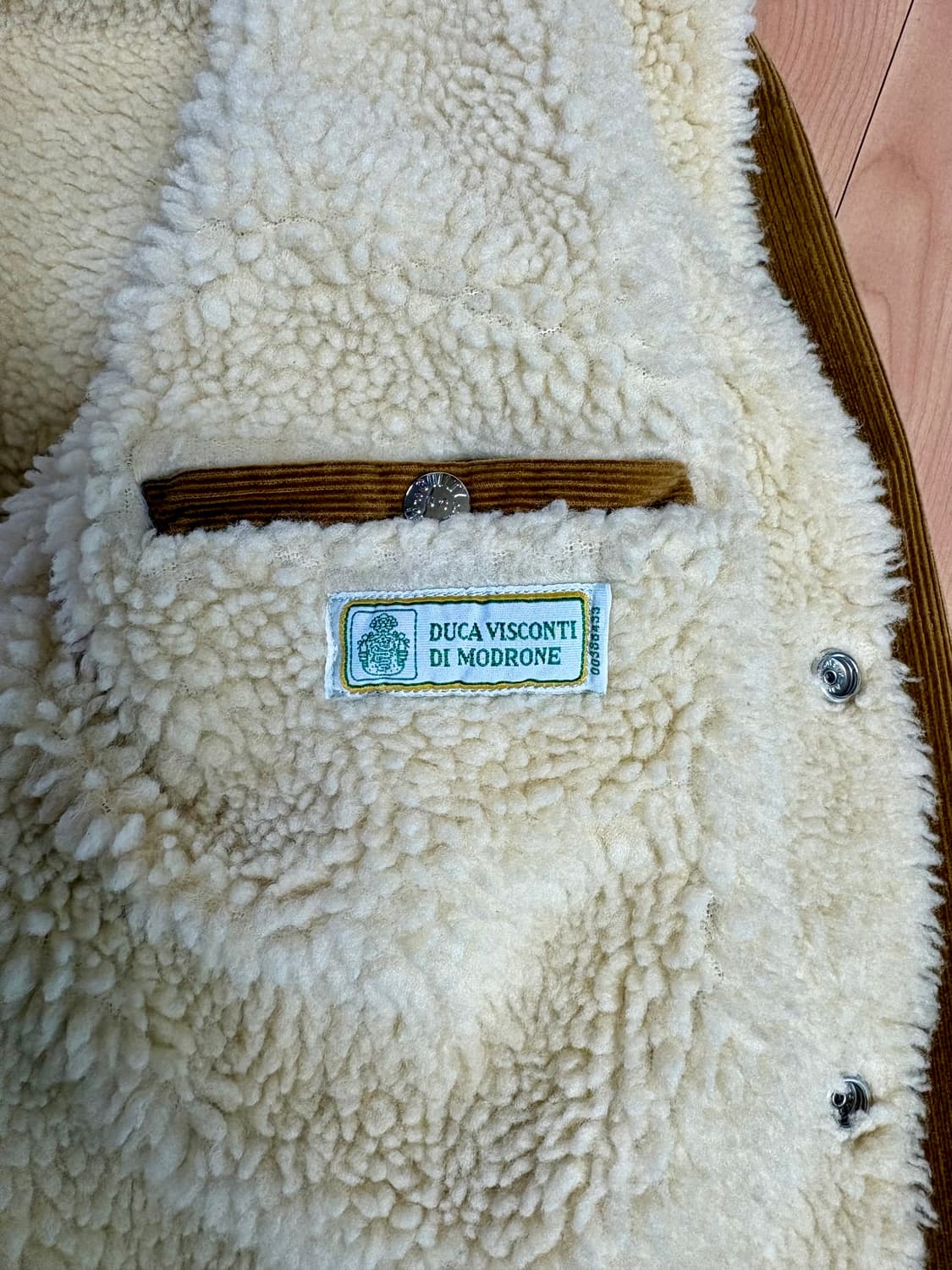 와코마리아 17FW 코듀로이 보아 자켓 상품이미지5