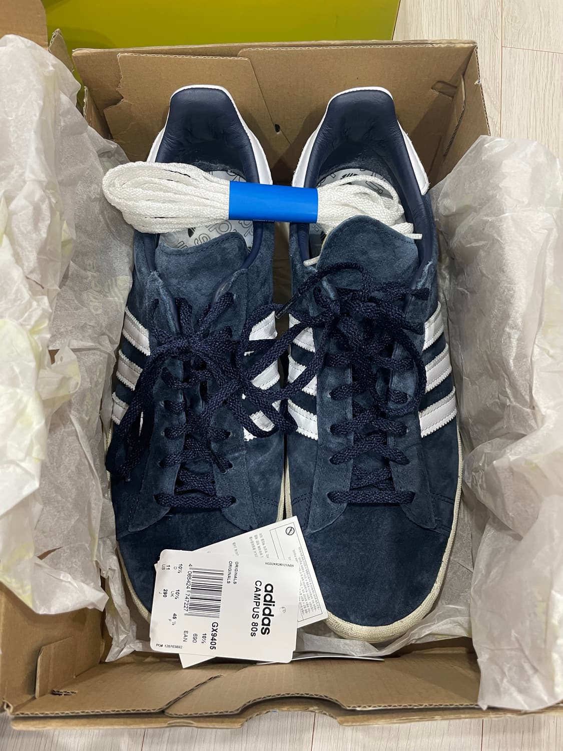 Adidas Campus 80s Collegiate Navy 상품이미지3