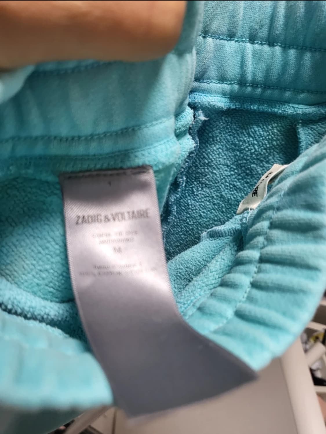 정품)ZADIG&VOLTAIRE 큐빅 스웨트 조거 팬츠 44-66 상품이미지10