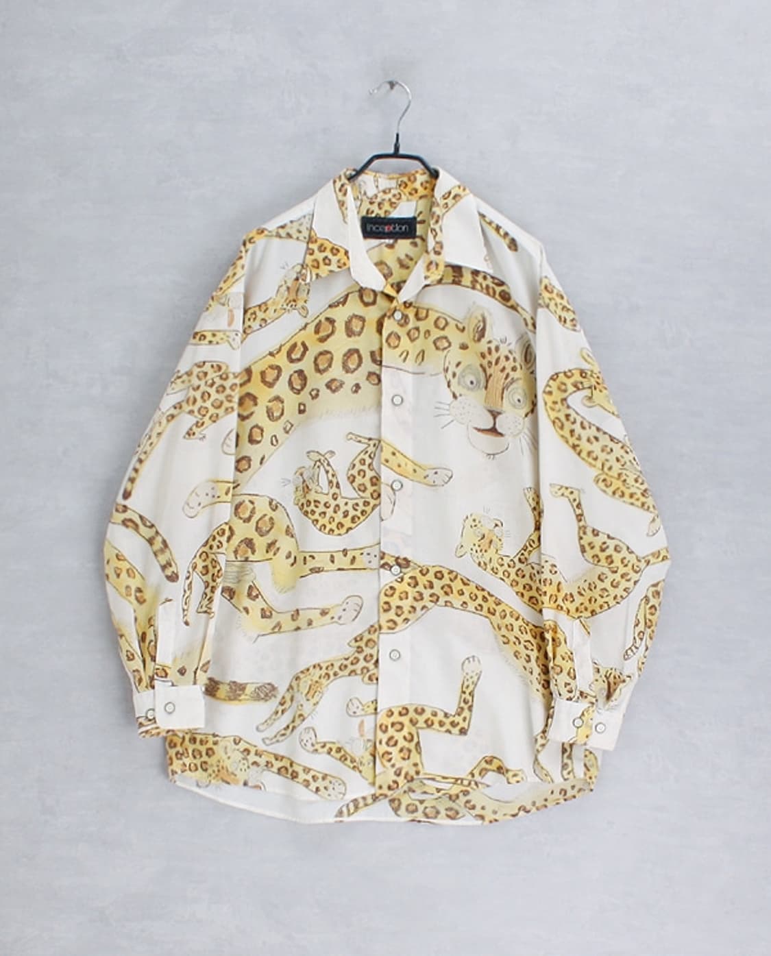 Inception cheetah pattern shirt _ S3979 상품이미지1